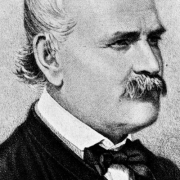 Black and White Portrait of Dr. Ignaz Semmelweis