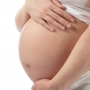 Foto von einer Schwangeren mit Babybauch